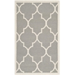 Safavieh Dhurries Grey Contemporary Rug - 3' x 5'