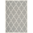 Safavieh Dhurries Grey Contemporary Rug - 4' x 6'