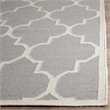 Safavieh Dhurries Grey Contemporary Rug - 4' x 6'