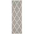 Safavieh Dhurries Grey Contemporary Rug - Runner 2'6