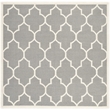 Safavieh Dhurries Grey Contemporary Rug - Square 8'