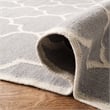 Safavieh Dhurries Dark Grey Contemporary Rug - 2'6