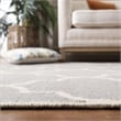 Safavieh Dhurries Dark Grey Contemporary Rug - 2'6