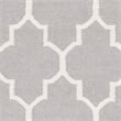 Safavieh Dhurries Dark Grey Contemporary Rug - 2'6