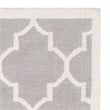 Safavieh Dhurries Dark Grey Contemporary Rug - 2'6