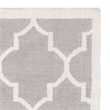 Safavieh Dhurries Dark Grey Contemporary Rug - 3' x 5'