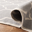 Safavieh Dhurries Dark Grey Contemporary Rug - 4' x 6'