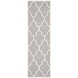Safavieh Dhurries Dark Grey Contemporary Rug - Runner 2'6