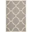 Safavieh Dhurries Grey Contemporary Rug - 6' x 9'