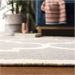 Safavieh Dhurries Grey Contemporary Rug - 6' x 9'