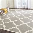 Safavieh Dhurries Grey Contemporary Rug - 8' x 10'