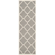 Safavieh Dhurries Grey Contemporary Rug - Runner 2'6
