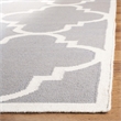 Safavieh Dhurries Grey Contemporary Rug - Runner 2'6