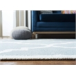 Safavieh Dhurries Light Blue Contemporary Rug - 3' x 5'