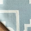 Safavieh Dhurries Light Blue Contemporary Rug - 3' x 5'
