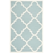 Safavieh Dhurries Light Blue Contemporary Rug - 4' x 6'