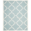 Safavieh Dhurries Light Blue Contemporary Rug - 9' x 12'