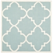 Safavieh Dhurries Light Blue Contemporary Rug - Square 6'