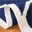 Safavieh Dhurries Navy Contemporary Rug - 5' x 8'