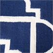 Safavieh Dhurries Navy Contemporary Rug - 6' x 9'