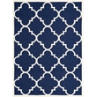 Safavieh Dhurries Navy Contemporary Rug - 9' x 12'