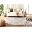 Safavieh Dhurries Dark Grey Contemporary Rug - 3' x 5'