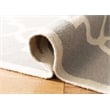 Safavieh Dhurries Dark Grey Contemporary Rug - Runner 2'6