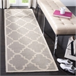 Safavieh Dhurries Dark Grey Contemporary Rug - Runner 2'6
