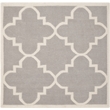 Safavieh Dhurries Dark Grey Contemporary Rug - Square 6'