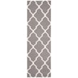Safavieh Dhurries Grey Contemporary Rug - Runner 2'6