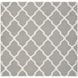 Safavieh Dhurries Grey Contemporary Rug - Square 6'