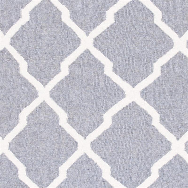 Safavieh Dhurries Grey Contemporary Rug - Square 8'