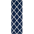 Safavieh Dhurries Navy Contemporary Rug - 2'6