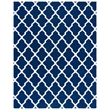 Safavieh Dhurries Navy Contemporary Rug - 8' x 10'