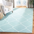 Safavieh Dhurries Black Contemporary Rug - 3' x 5'
