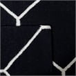 Safavieh Dhurries Black Contemporary Rug - 8' x 10'