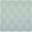 Safavieh Dhurries Light Blue Contemporary Rug - Square 6'