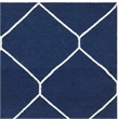 Safavieh Dhurries Navy Contemporary Rug - 5' x 8'
