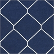 Safavieh Dhurries Navy Contemporary Rug - 5' x 8'