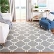 Safavieh Dhurries Grey Contemporary Rug - 3' x 5'
