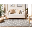 Safavieh Dhurries Grey Contemporary Rug - 8' x 10'