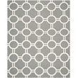 Safavieh Dhurries Grey Contemporary Rug - 9' x 12'