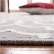 Safavieh Dhurries Grey Contemporary Rug - 9' x 12'