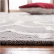 Safavieh Dhurries Grey Contemporary Rug - Square 6'