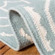 Safavieh Dhurries Light Blue Contemporary Rug - 5' x 8'