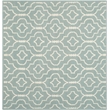 Safavieh Dhurries Light Blue Contemporary Rug - Square 6'