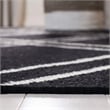 Safavieh Dhurries Black Contemporary Rug - 5' x 8'