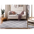 Safavieh Dhurries Grey Contemporary Rug - 9' x 12'