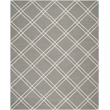 Safavieh Dhurries Grey Contemporary Rug - 9' x 12'