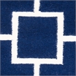 Safavieh Dhurries Navy Contemporary Rug - Square 6'
